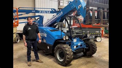 How to Operate a Genie GTH 5519 Telehandler 